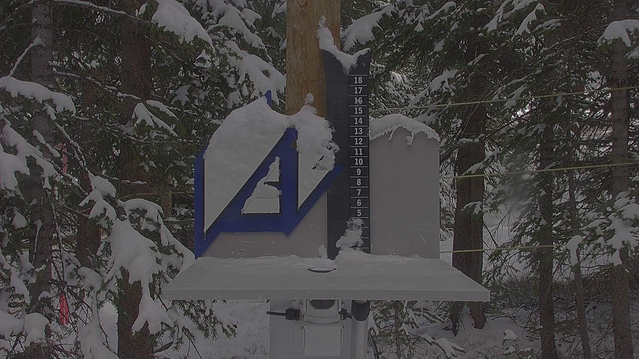 A-Basin snow stake