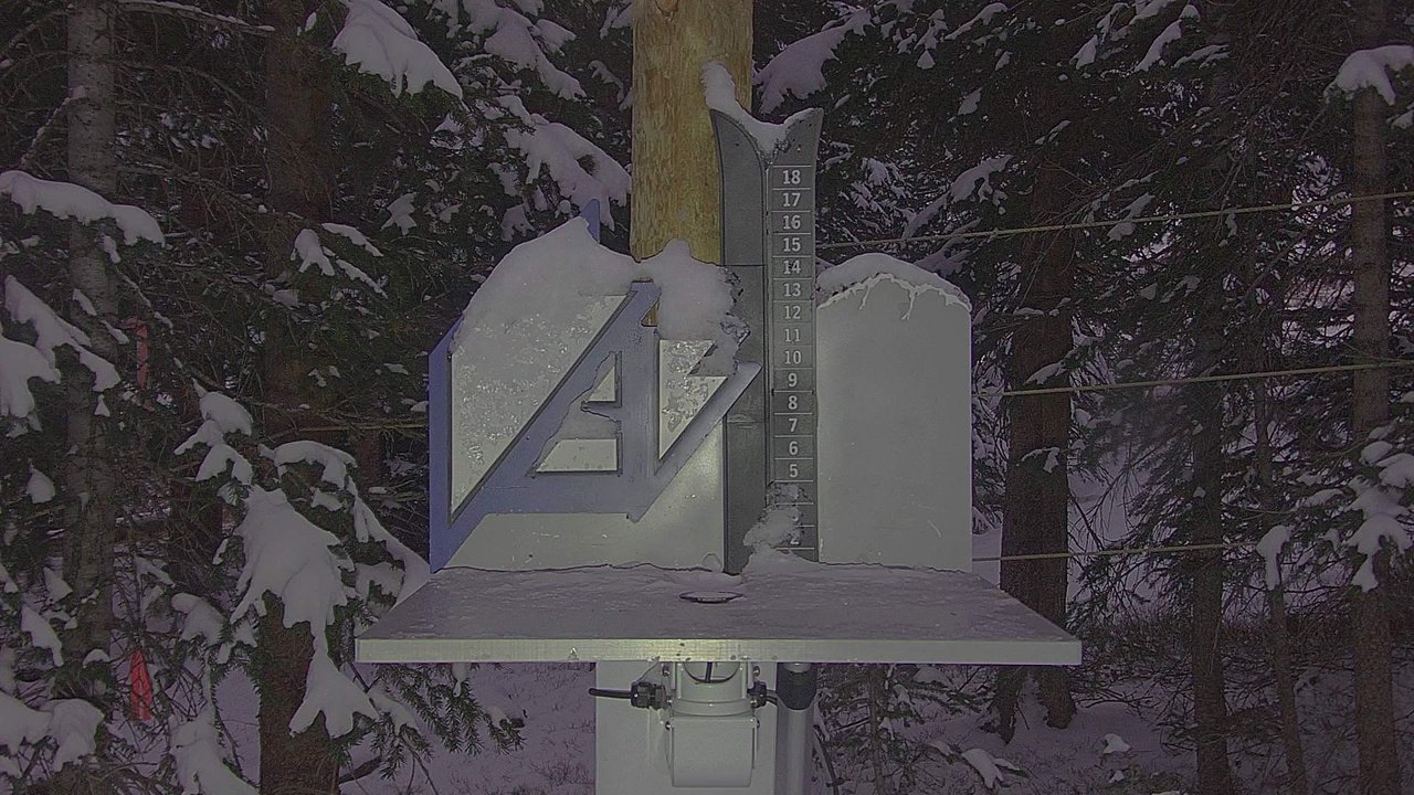 A-Basin snow stake