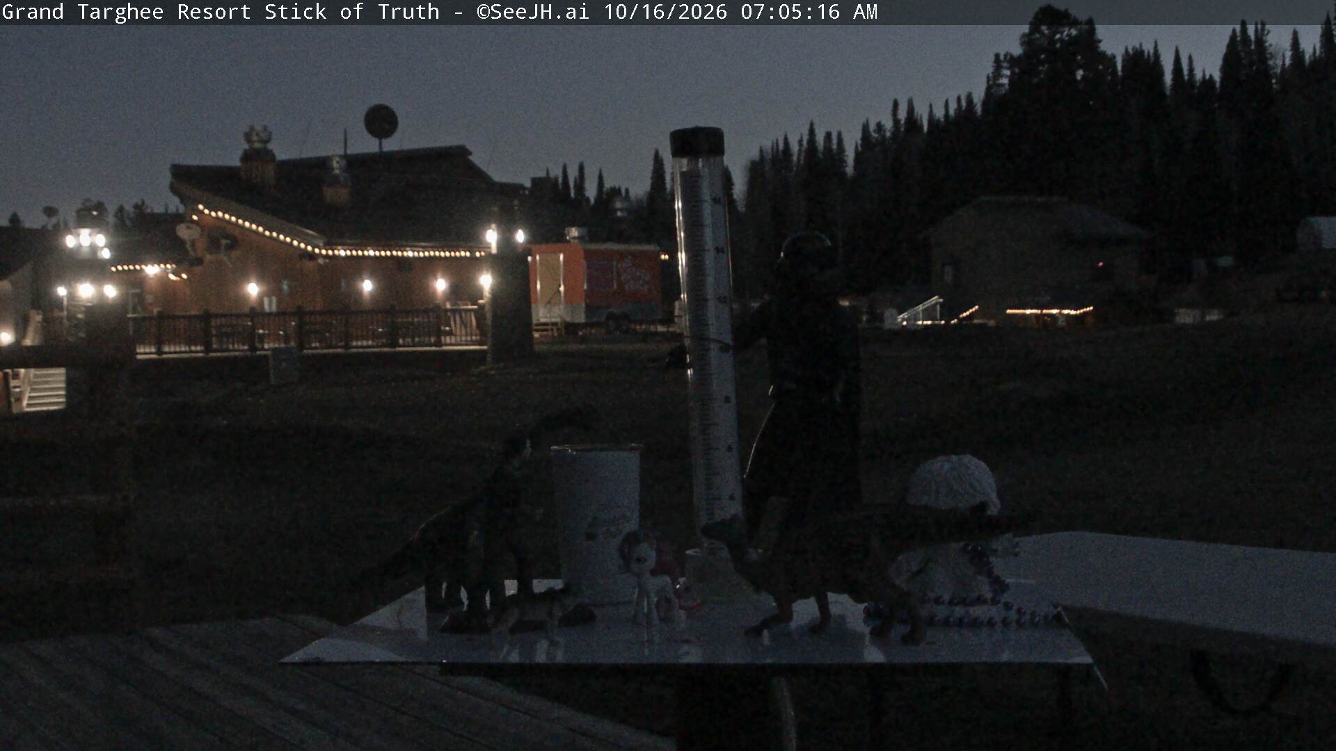 Grand Targhee snow stake