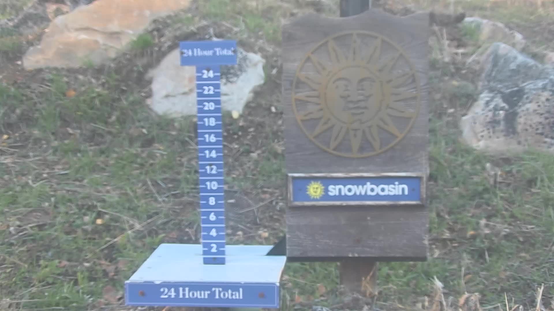 Snowbasin snow stake