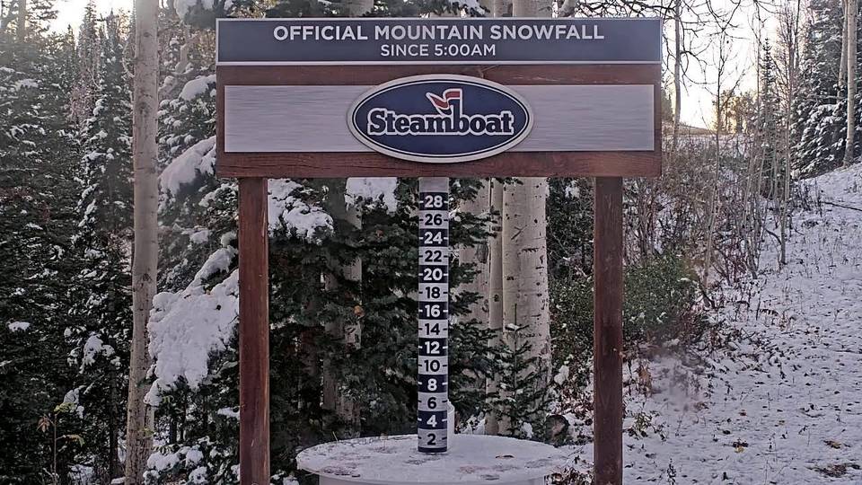 Steamboat snow stake